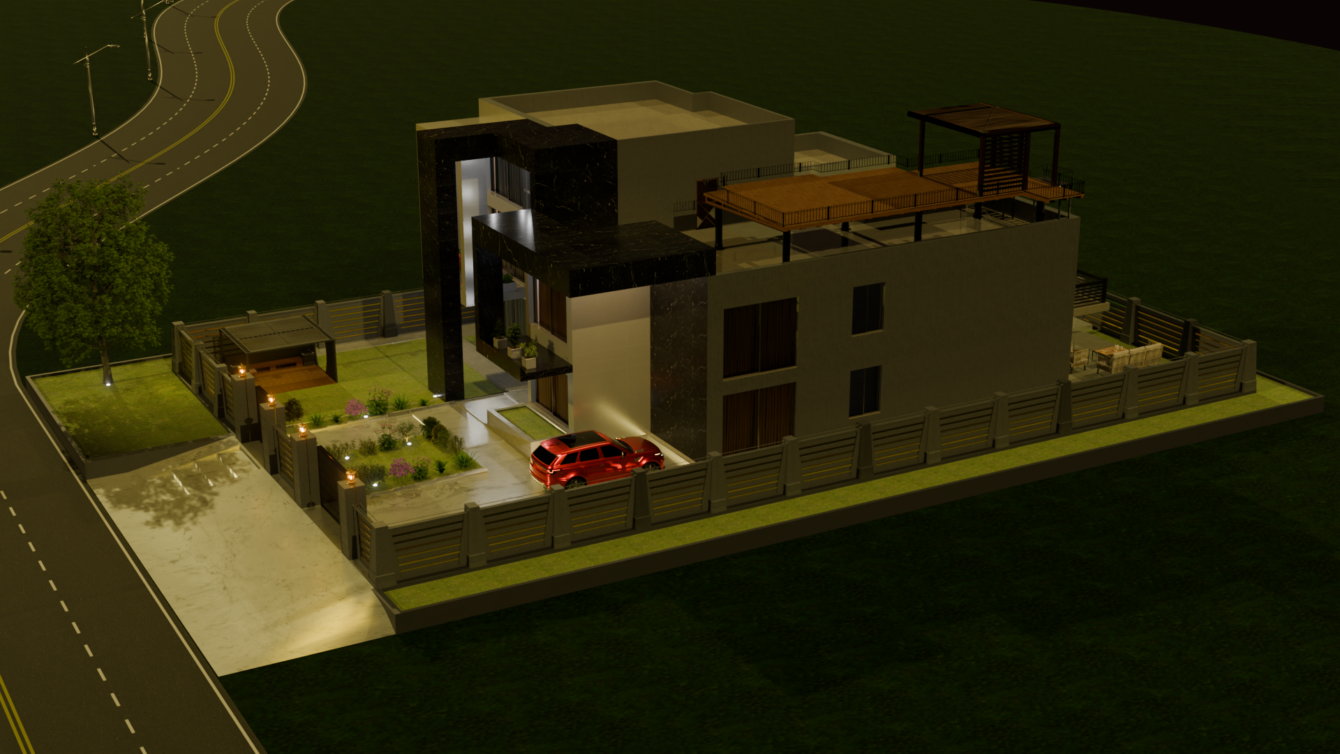 Modern Villa Exterior